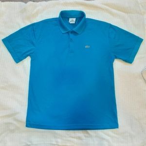 Lacoste Blue Polo Alligator Logo Medium 4 Like New